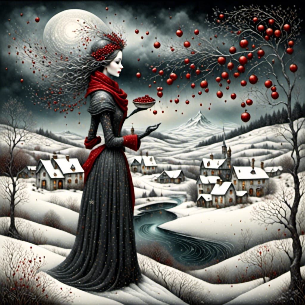 picking berries