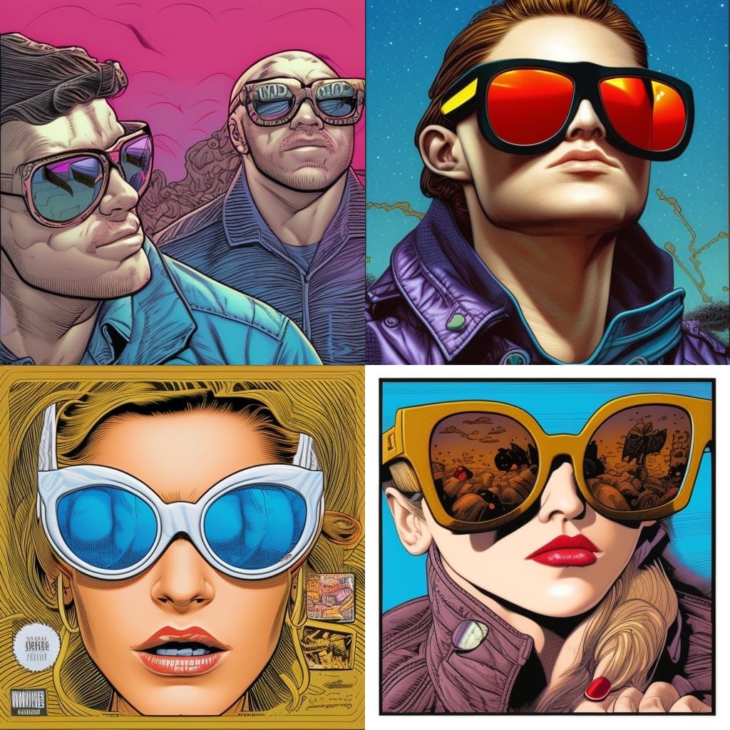 Marshmallow sunglasses