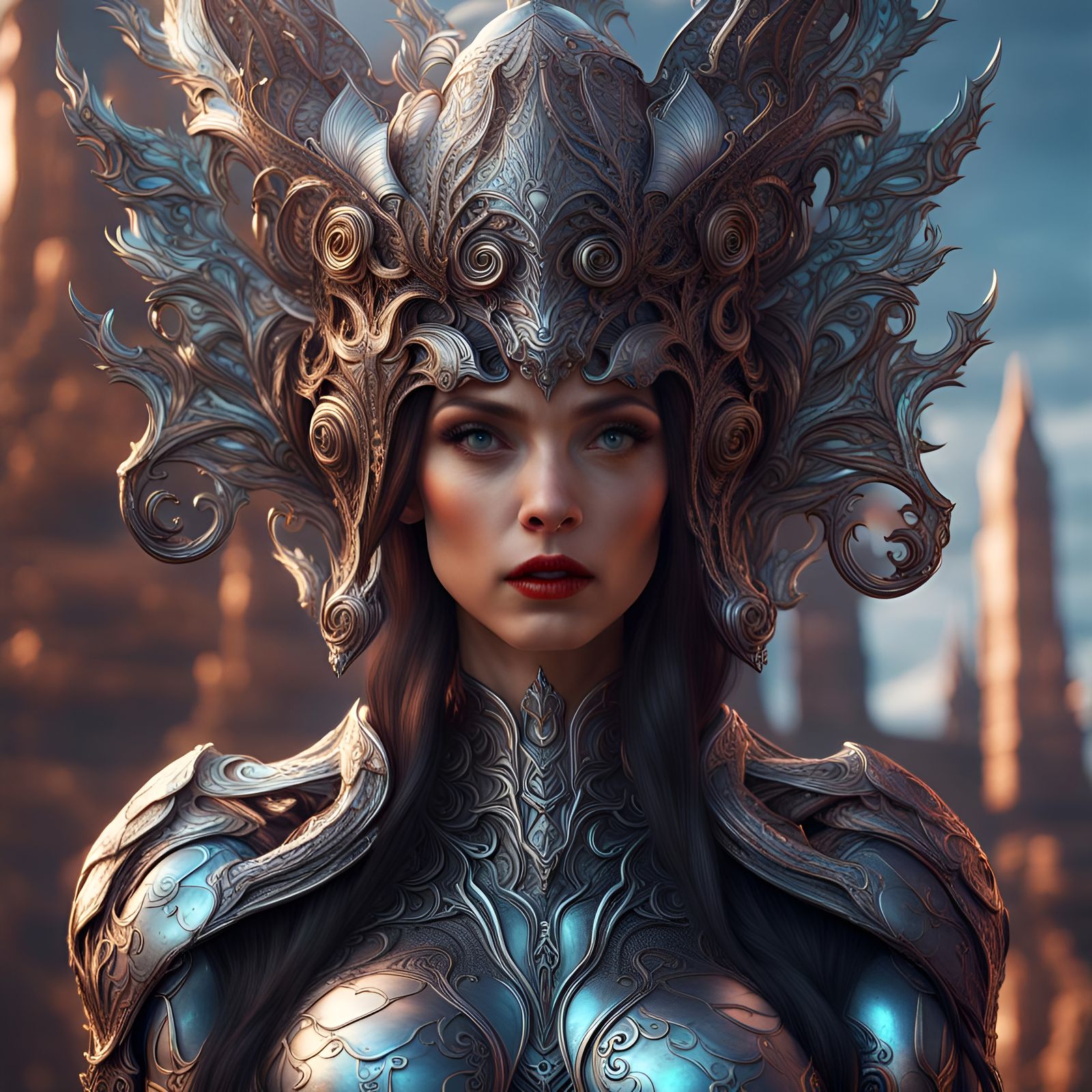 Queen of Lionis - AI Generated Artwork - NightCafe Creator