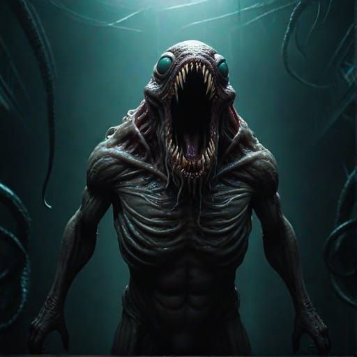 Creepy eldritch horrors beyond comprehension