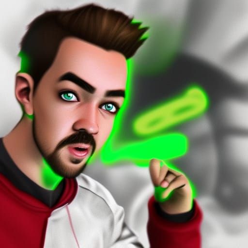 Jacksepticeye AI Generated Artwork NightCafe Creator