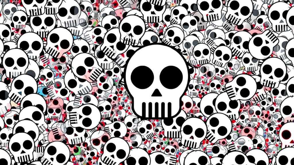 Scared Girls in Bed: Digital Art in Muted Colors