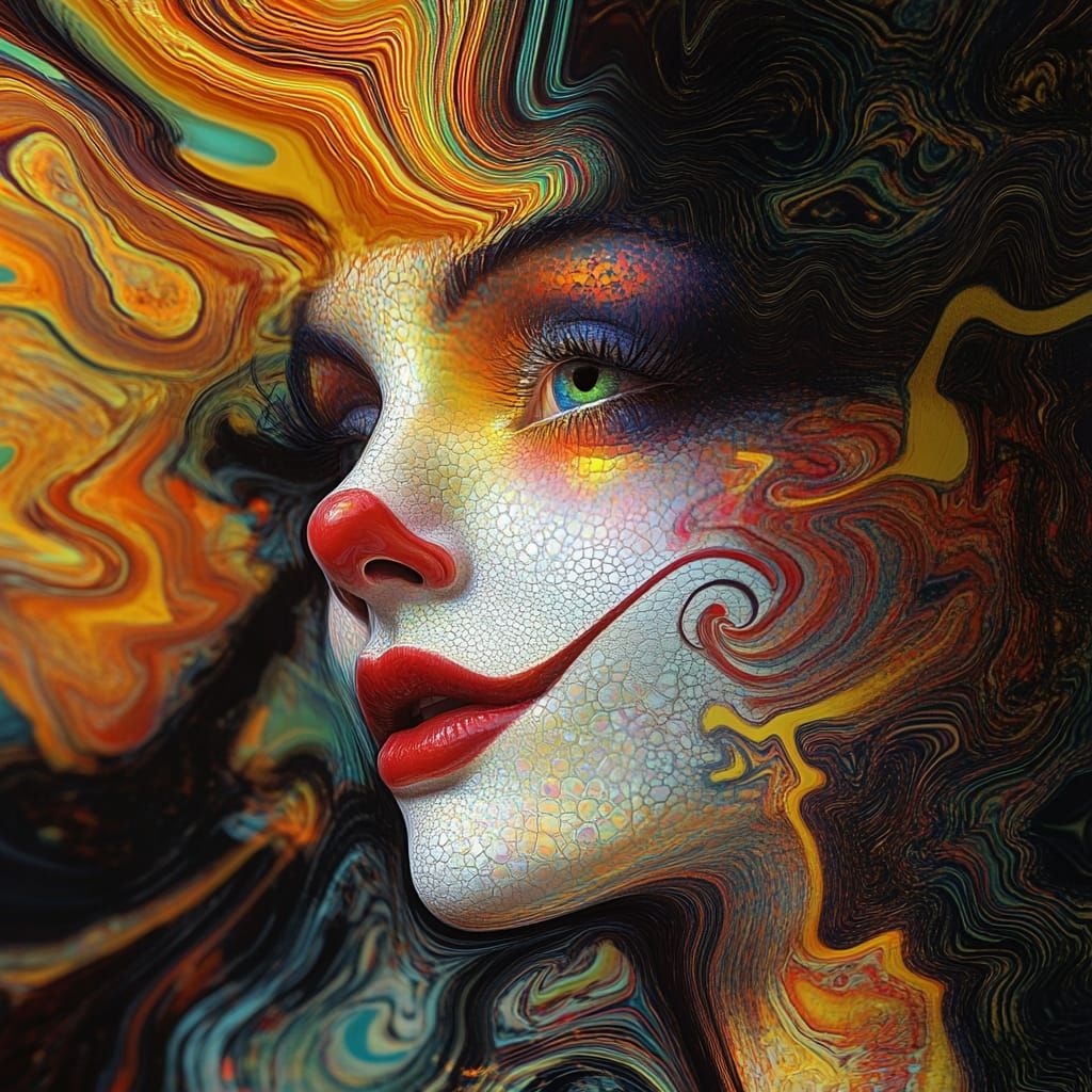Fractalized Clown