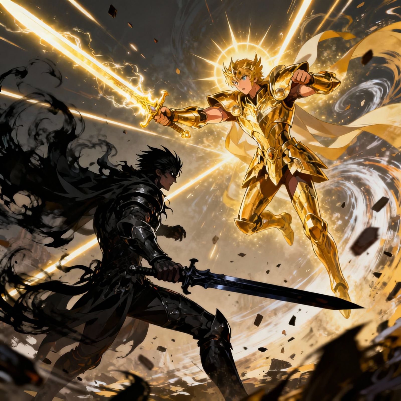  The Lord of Light and The Duke of Darkness  by @Syrinx