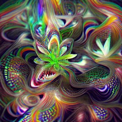 Psychedelic marijuana