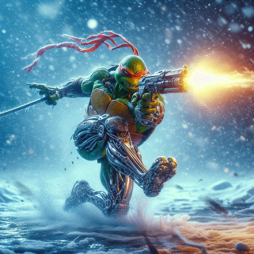 Terminator Turtle Ninja