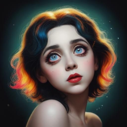 The girl