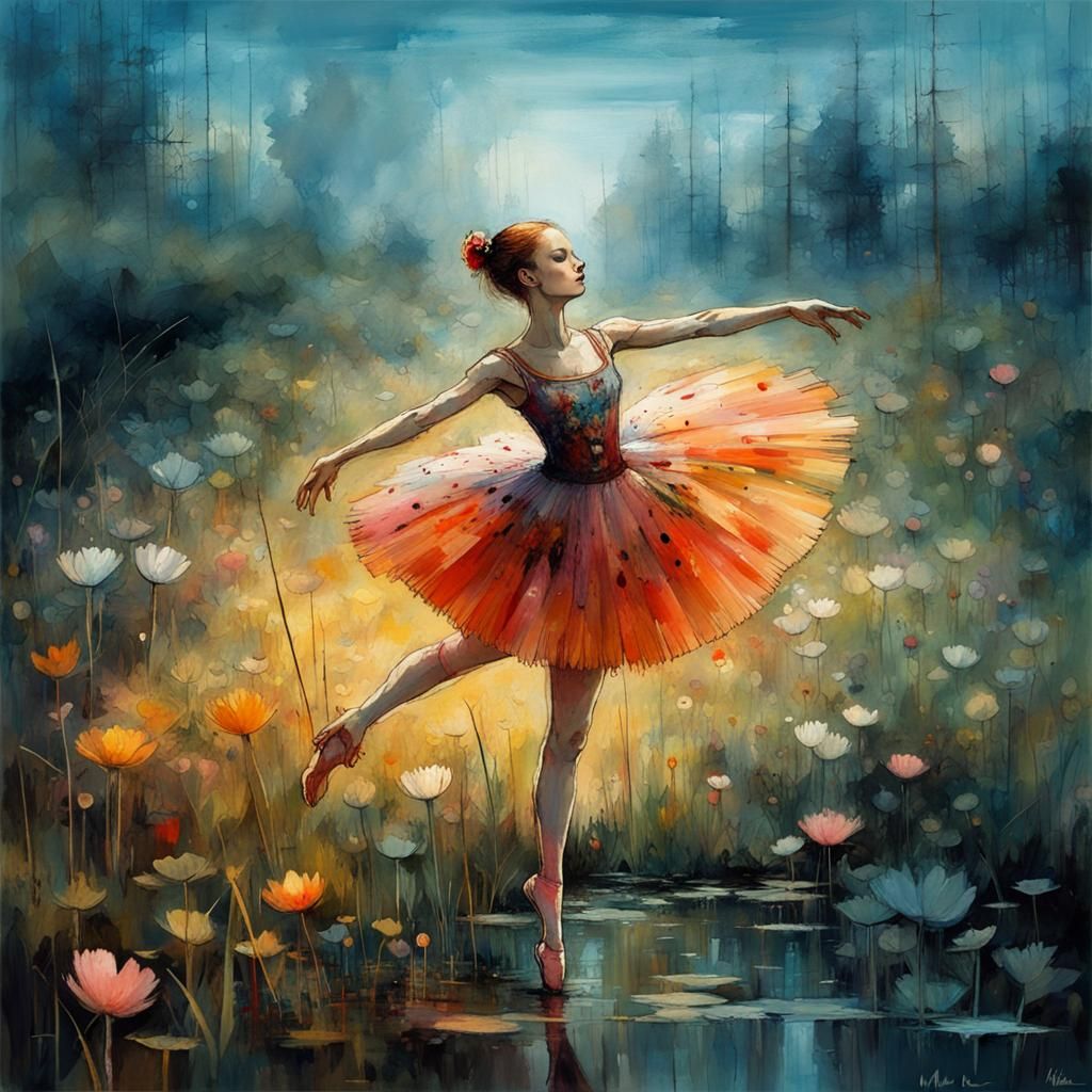 Paul Monet meets ballerina