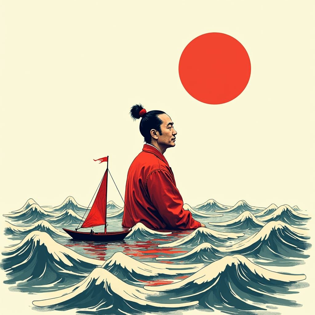 Asian Thinker Emerging: Pop Art Screen Print