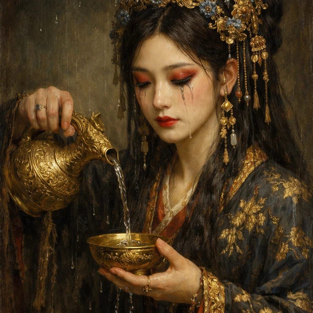 Illustration for: "眼日日在泣 (Oči plaču danima)"