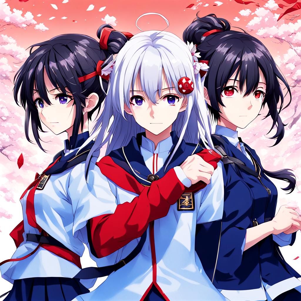 Japanese Person Eating Insects in Anime Style