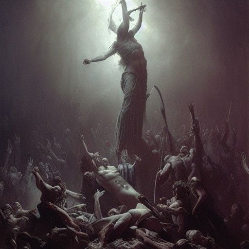 Joyous death celebration