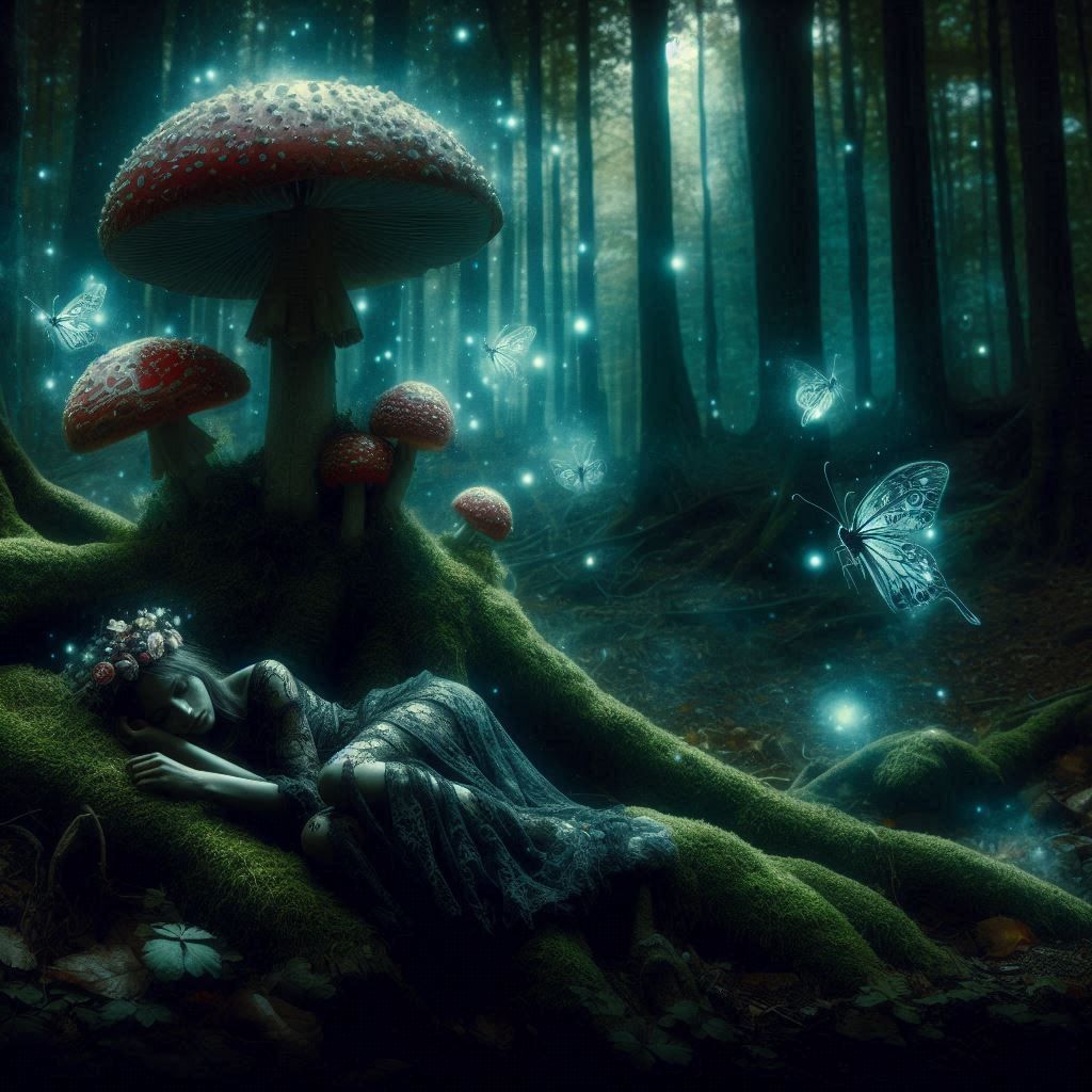 The Dark Forest Mushrooms