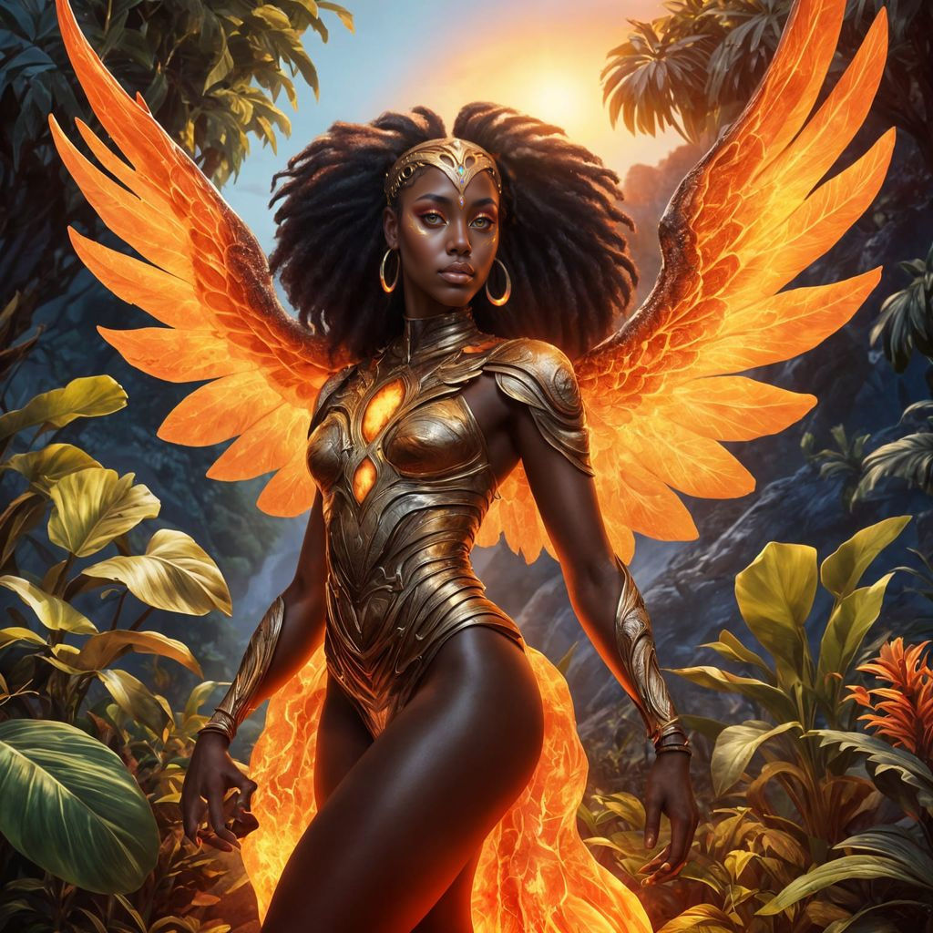 Multicultural Goddess Unveils Lush Paradise and Blazing Infe...