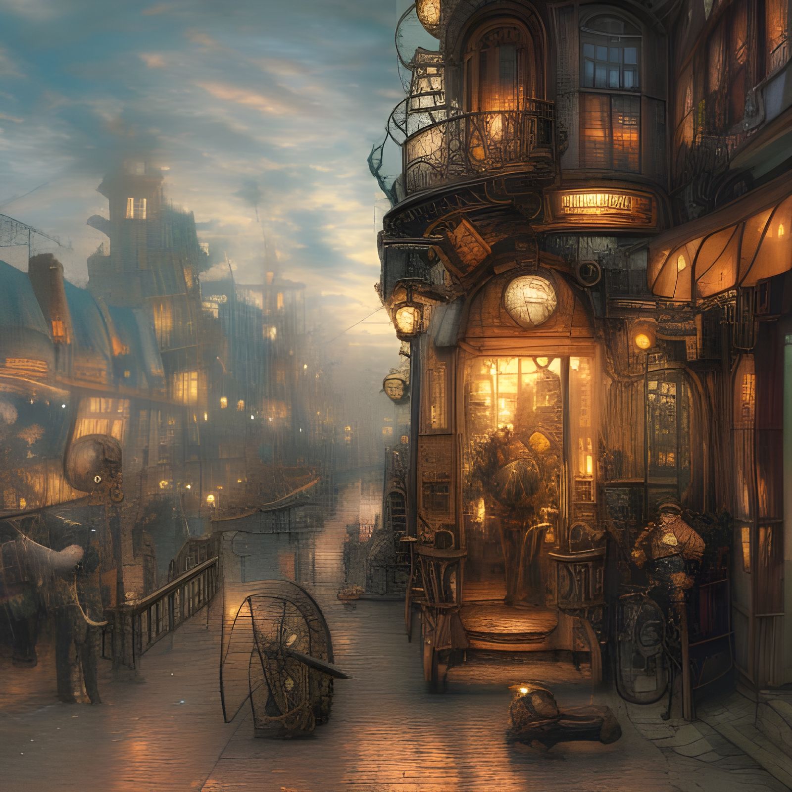 Steampunk Shop  by @Galaxy 