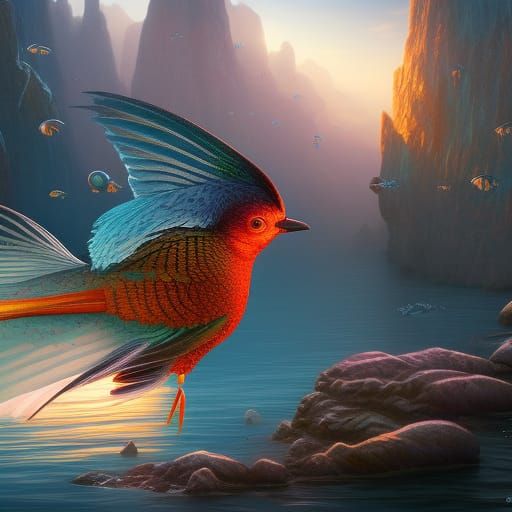 BIRD FISH
