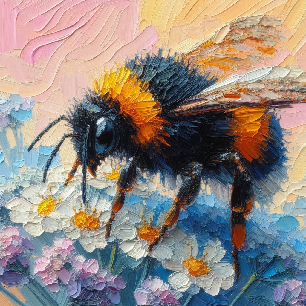 “Bee-autifully bold.  by @Punkmeister
