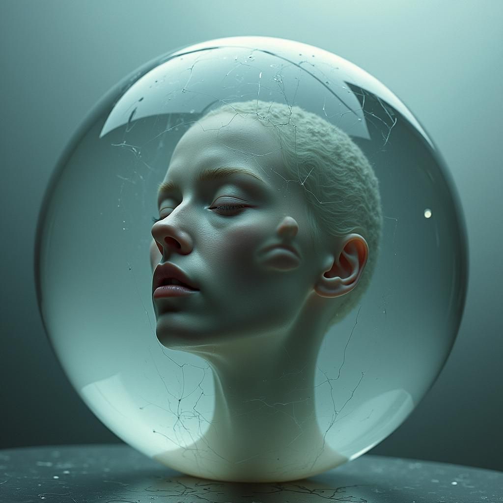 Create an eerie photogram, using a primeval technique of photography that showcases the direct contact and exposure of objects onto photosen...