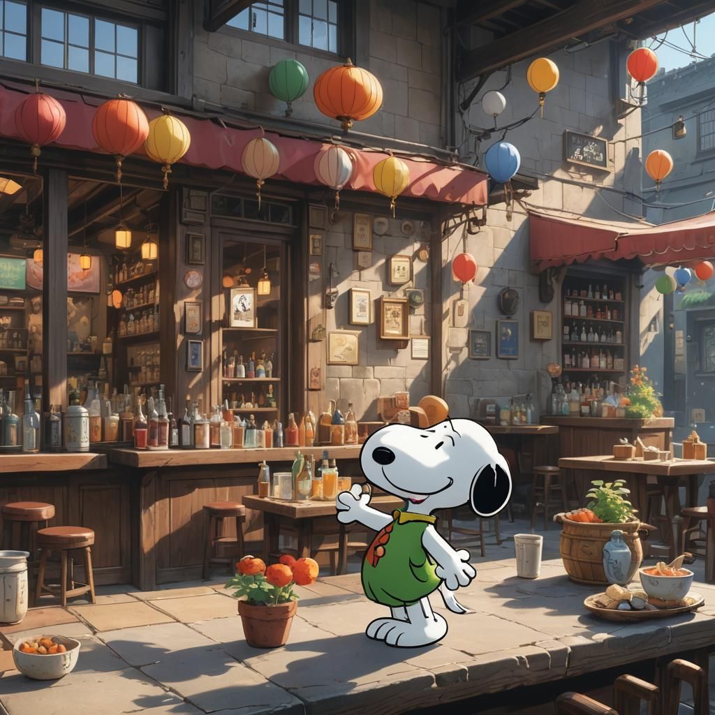 Snoopy's New Business