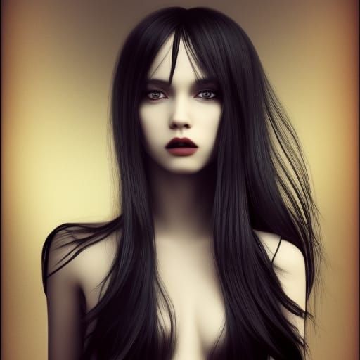 Vampire Girl - AI Generated Artwork - NightCafe Creator