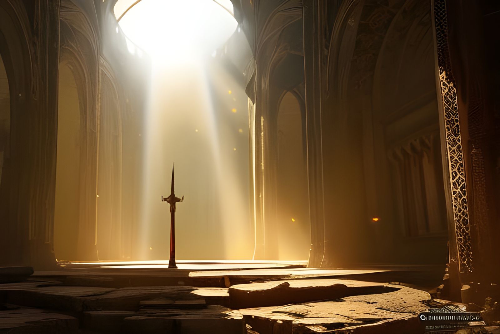 Forsaken Holy Church  by @MikThor