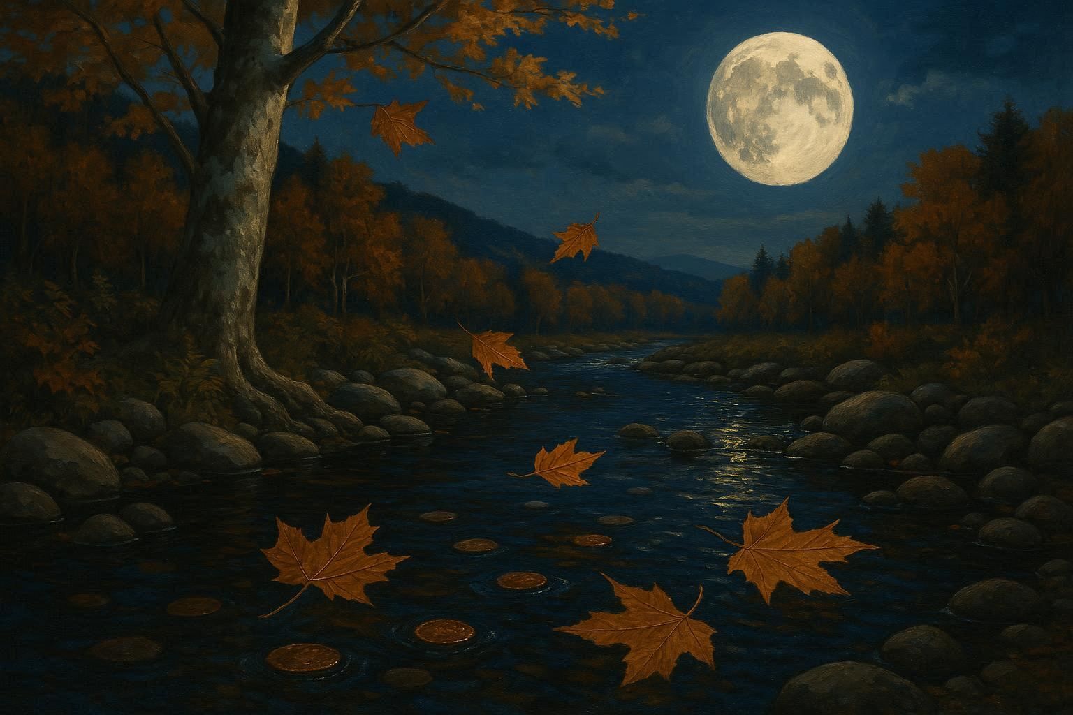 Lyric Prompt Challenge - Moonlight in Vermont by Margaret Wh...