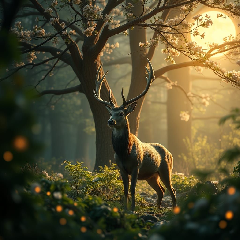 The Guardian of the Golden Hour  by @Sakura Dreams 