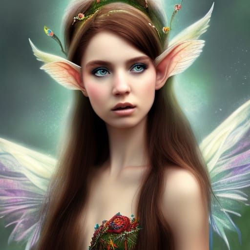 Elf Fairy - AI Generated Artwork - NightCafe Creator