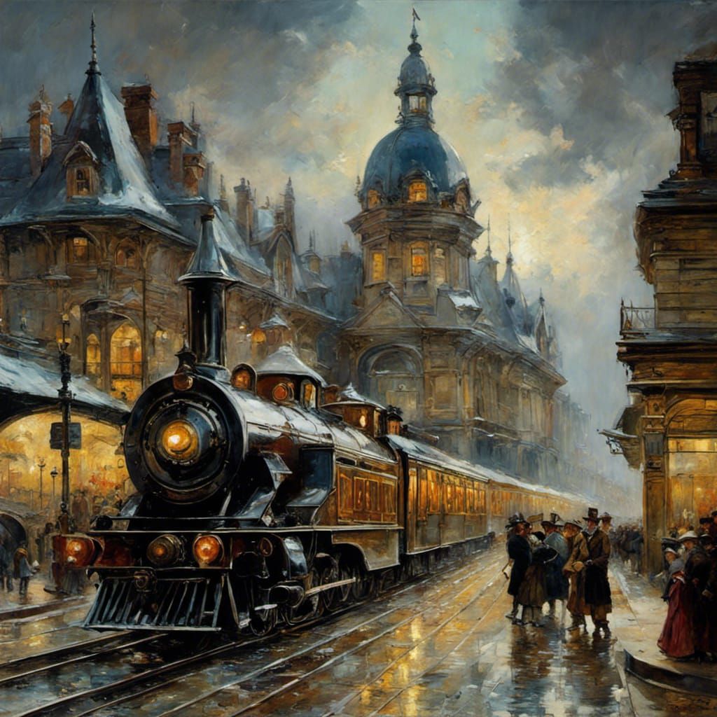 Victorian Train Station