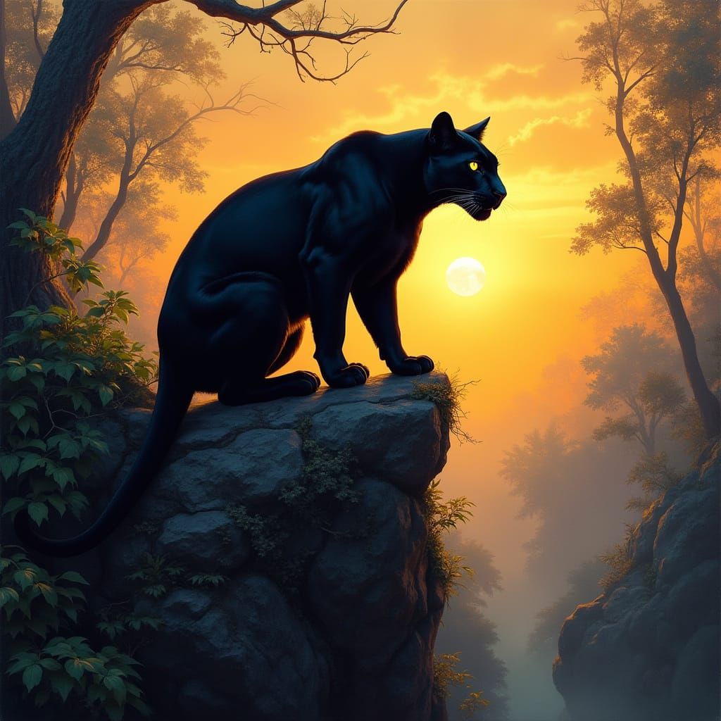 Black Panther  by @zephyrael
