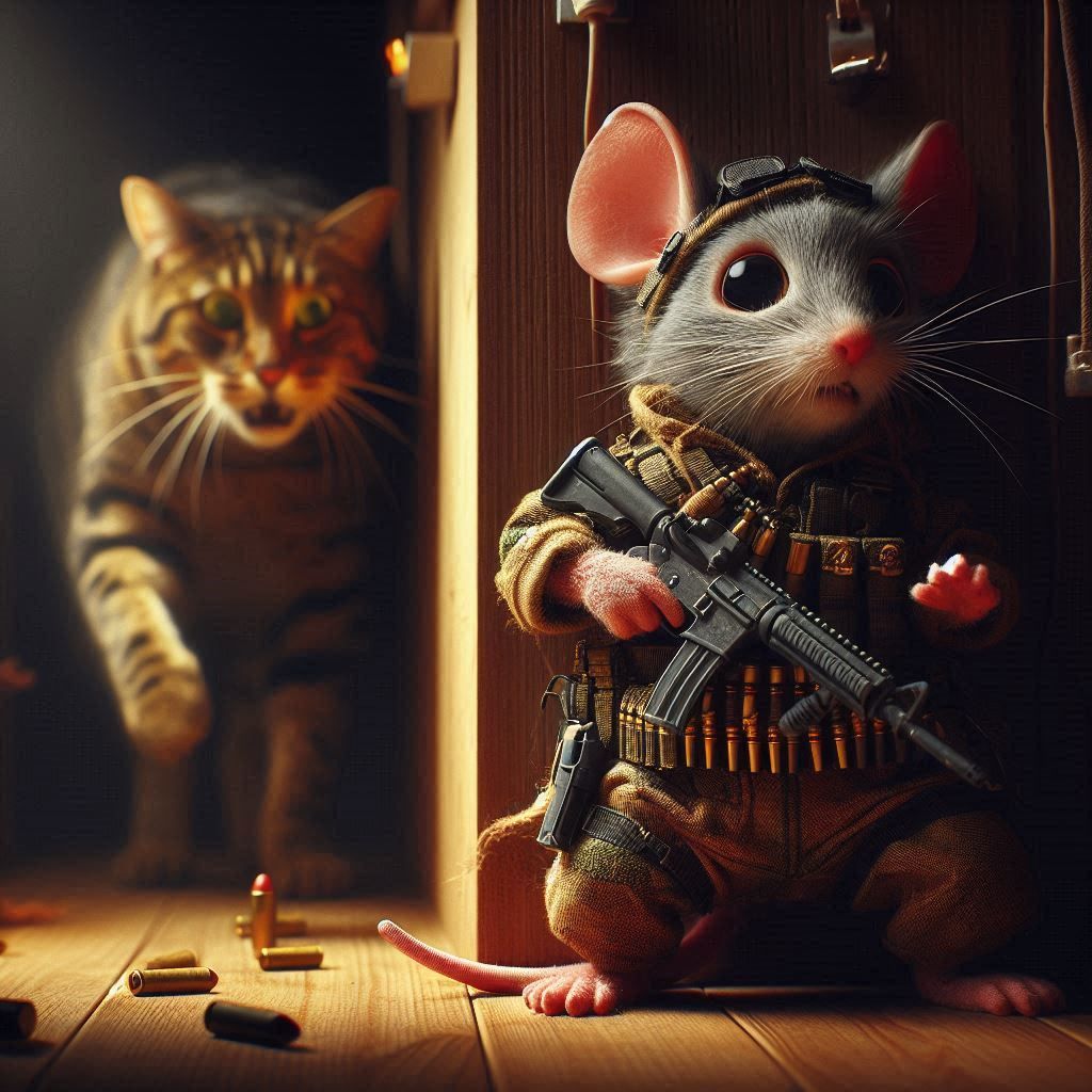 Mouse in Combat