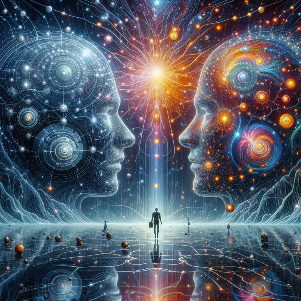 Your consciousness is my user illusion of you and my consciousness is your user illusion of me