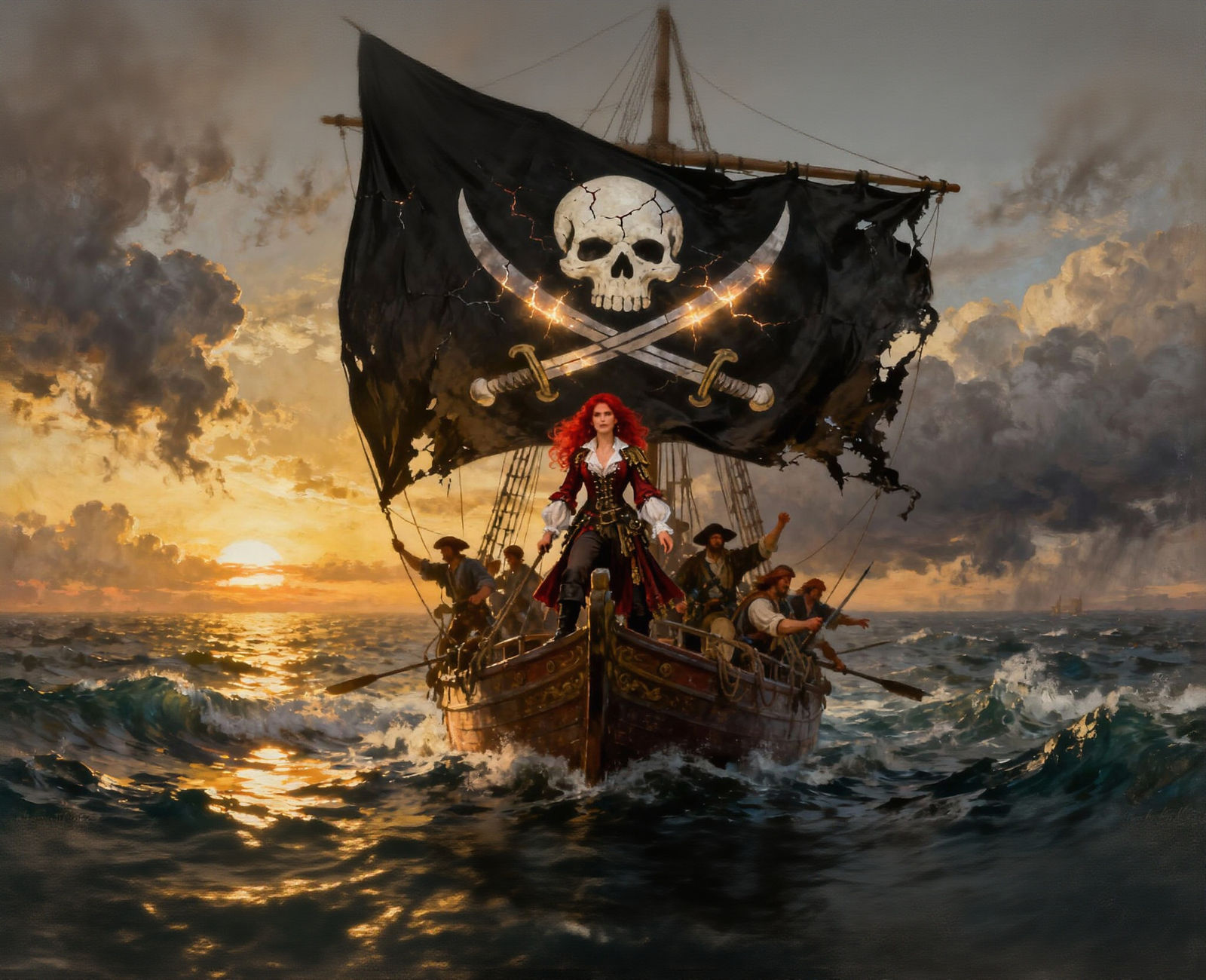 Jolly Roger  by @Erasmus