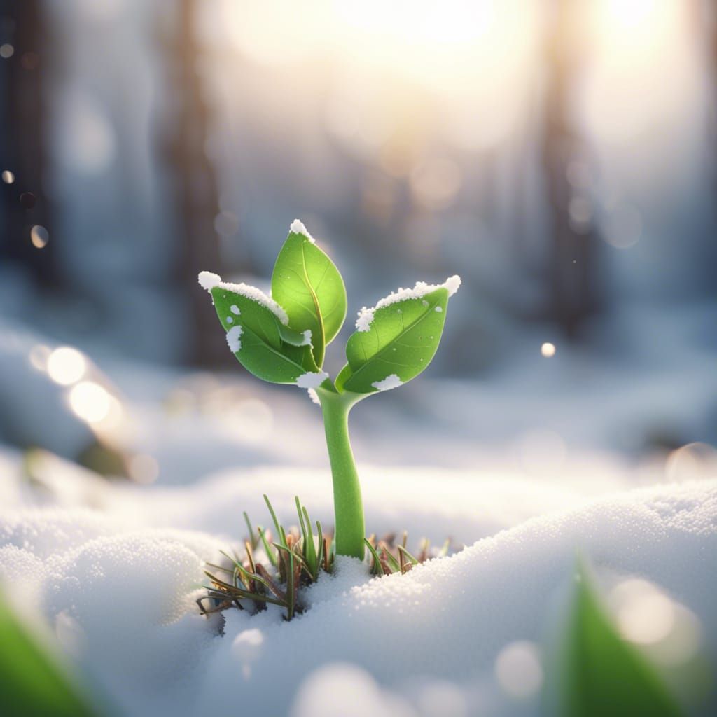 First Sight of Spring  by @Emzee