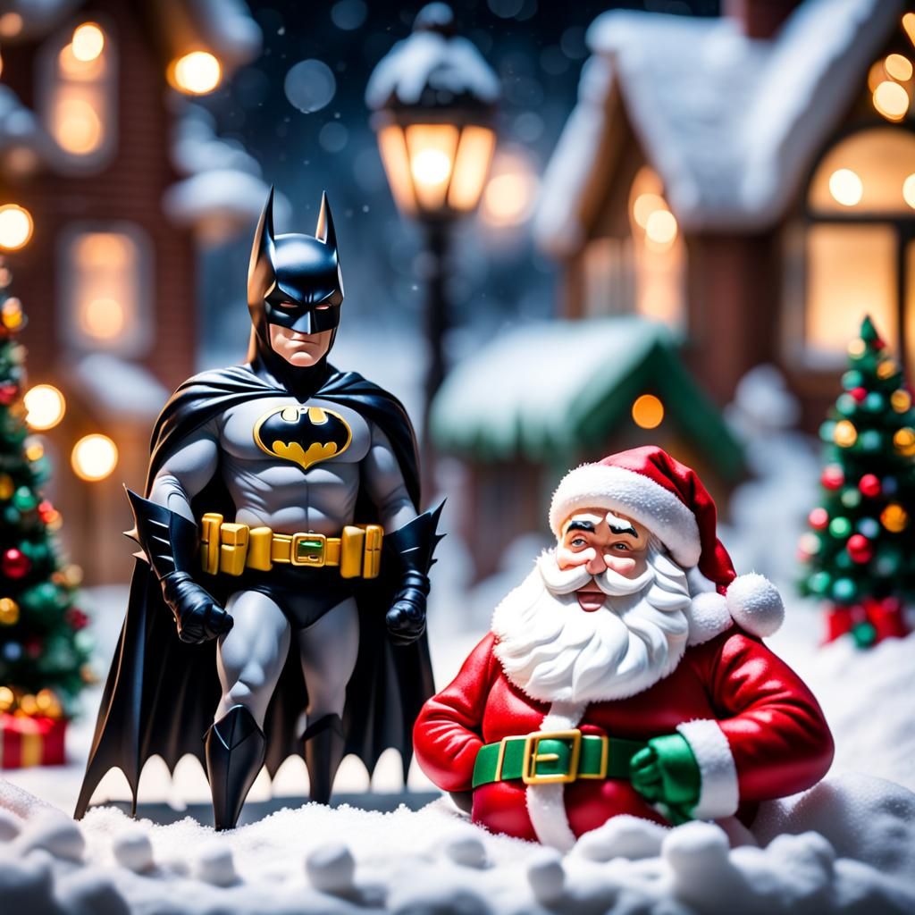 Could you lend a hand Batman..hohohoho