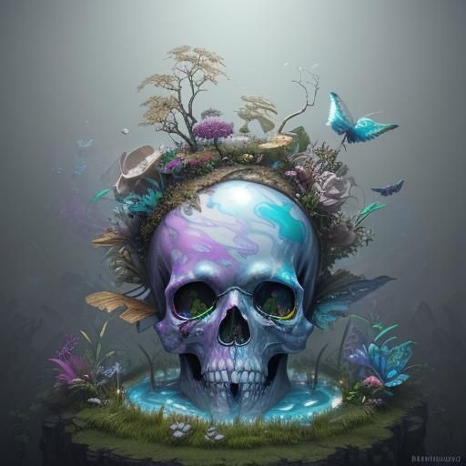 a hyper-realistic Surrealism and Dystopian Fantasy (RAW, sim...