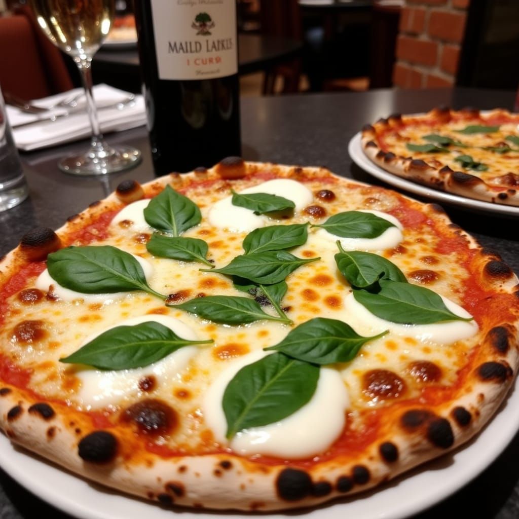 <lora:pizza:1.0> Naples pizza