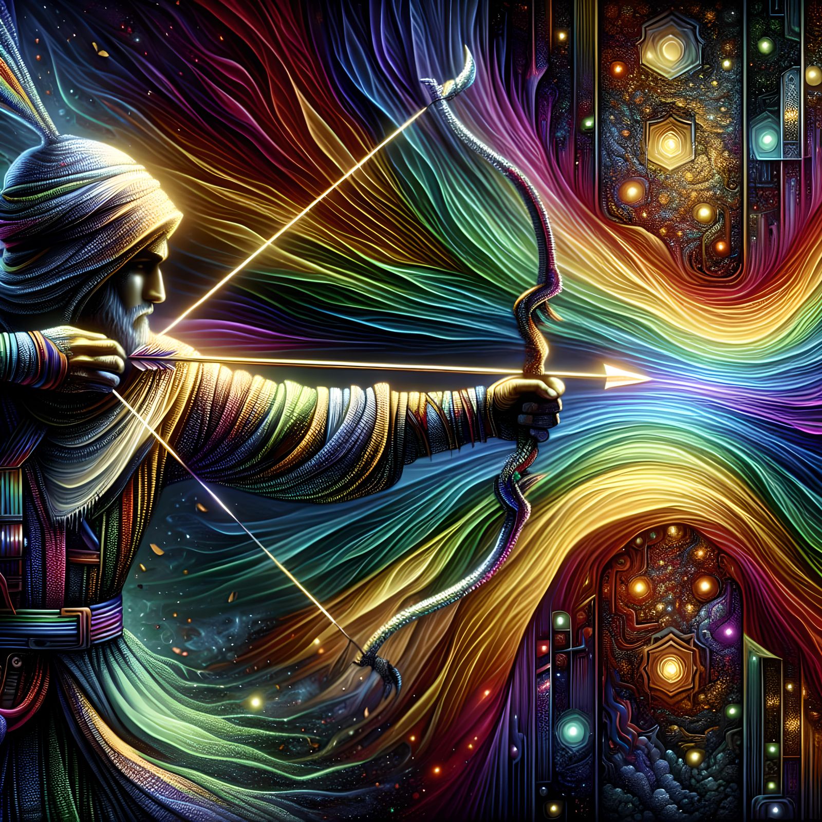 imaginative archer  by @EB