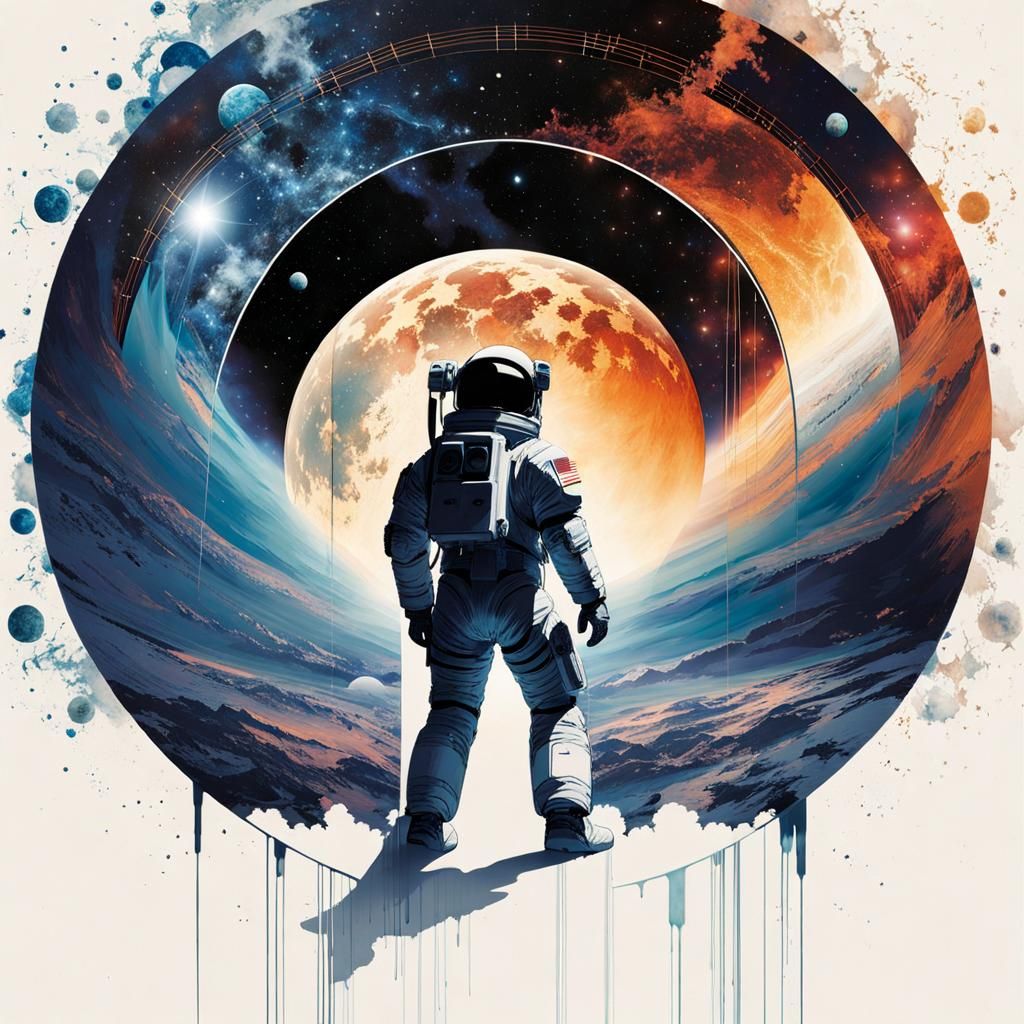 Soundwaves: Space Oddity (B-Side 1) - AI Generated Artwork - NightCafe ...