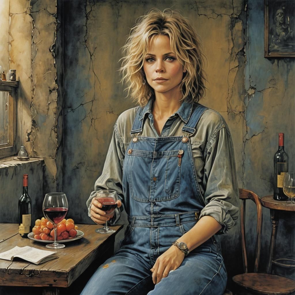 And another glass of wine.