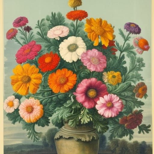Vase with flowers