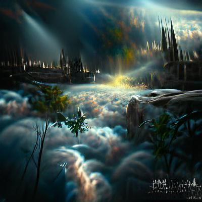 more light oil painting by James Gurney 8k resolution hologr...