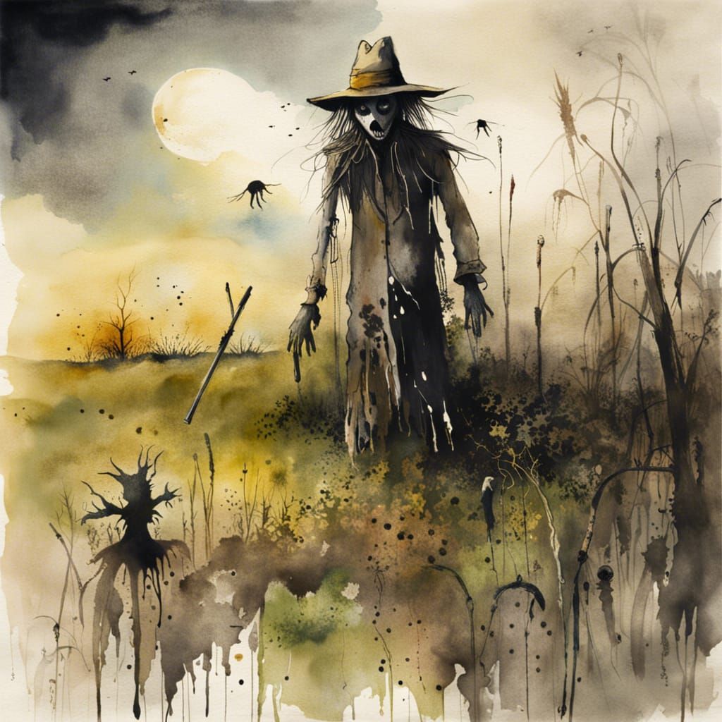 The Scarecrow - AI Generated Artwork - NightCafe Creator