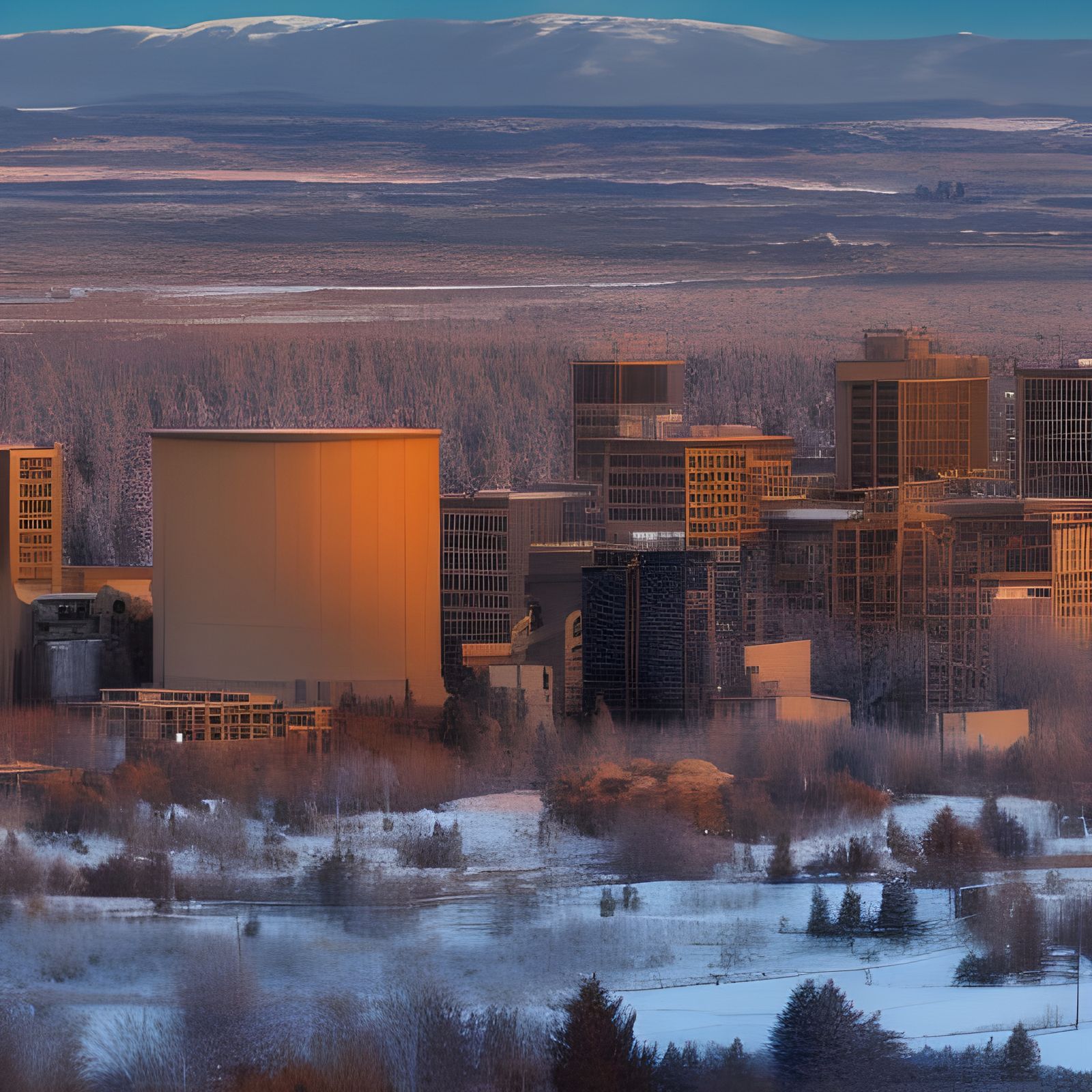 Nuclear winter at Portland