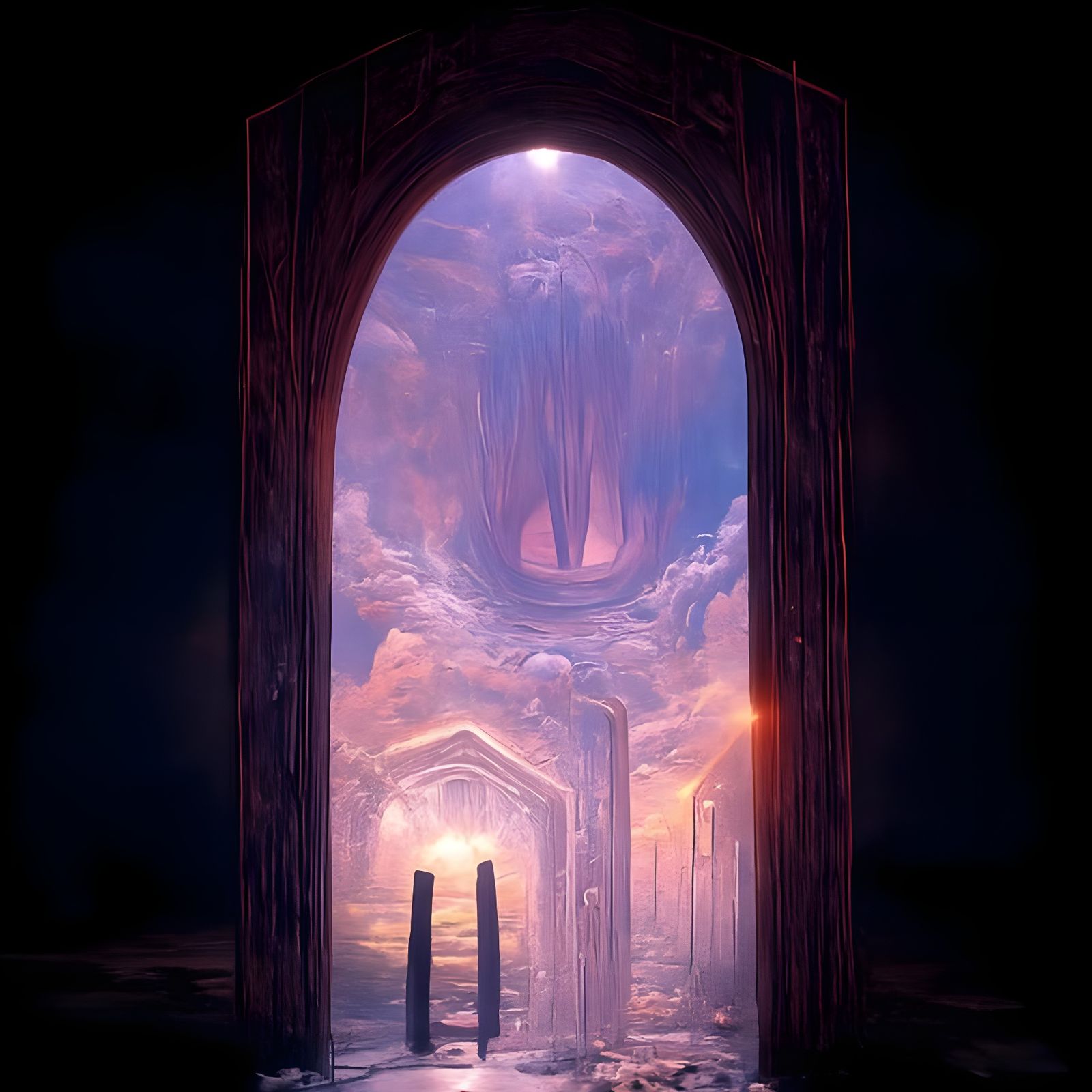 Arcane Arch - Iv - Ai Generated Artwork - Nightcafe Creator