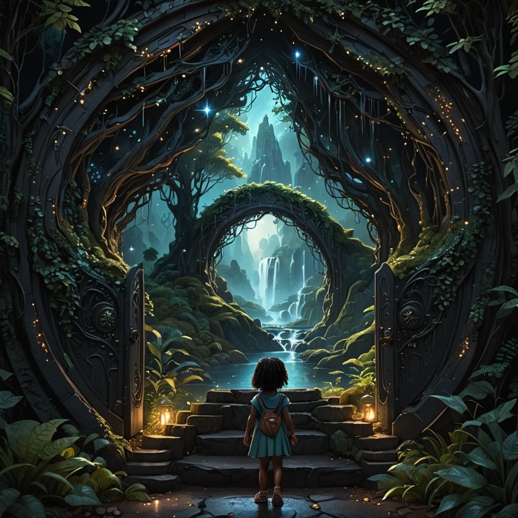 The Door to the Secret Forest - (start image challenge)