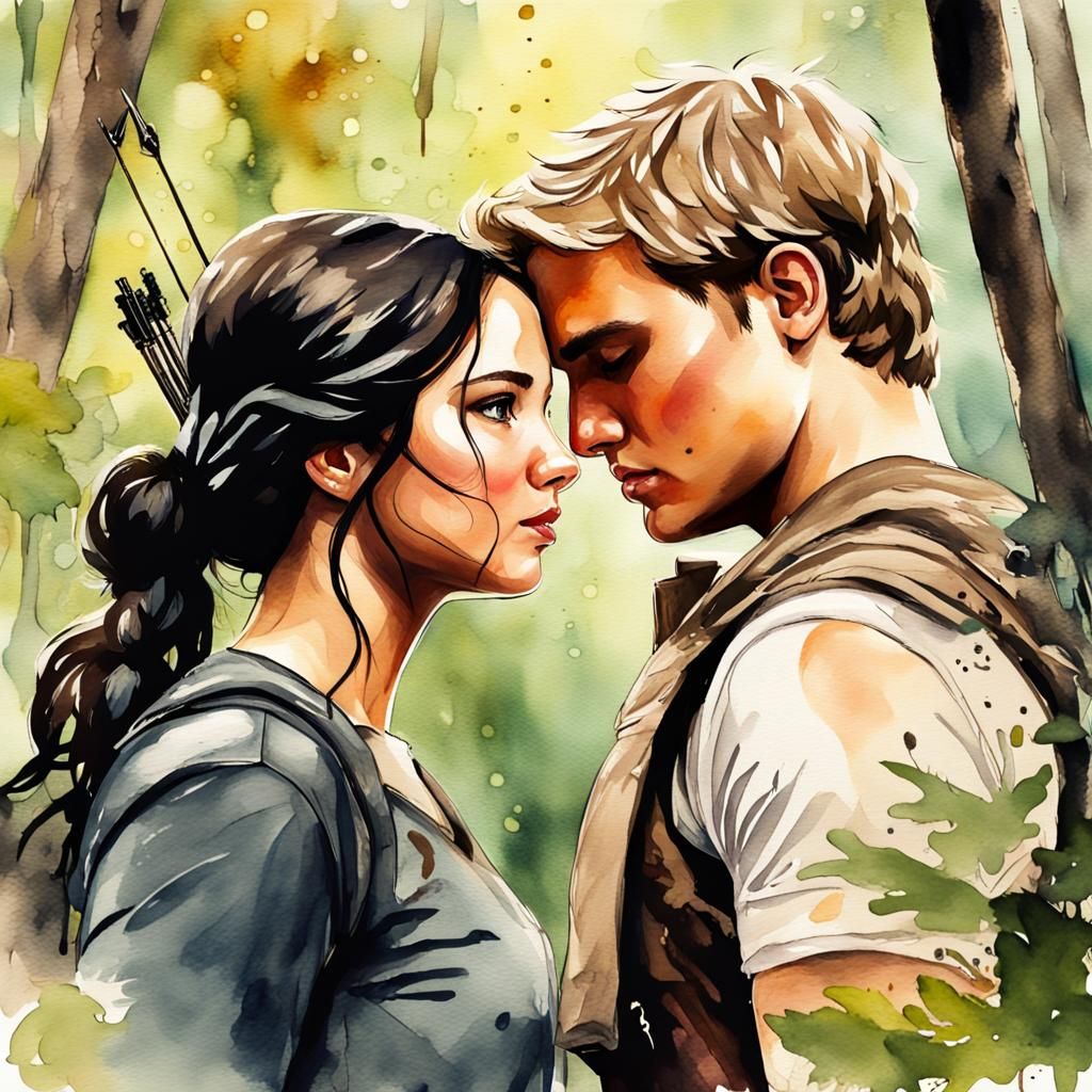 Katniss And Peeta AI Generated Artwork NightCafe Creator   XzeT1vrbYtWGqm78WHY4  1  7e1sx 