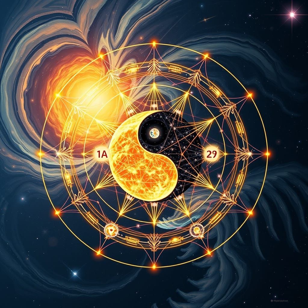 Cosmic Harmony in Radiant Metatron Hypersphere