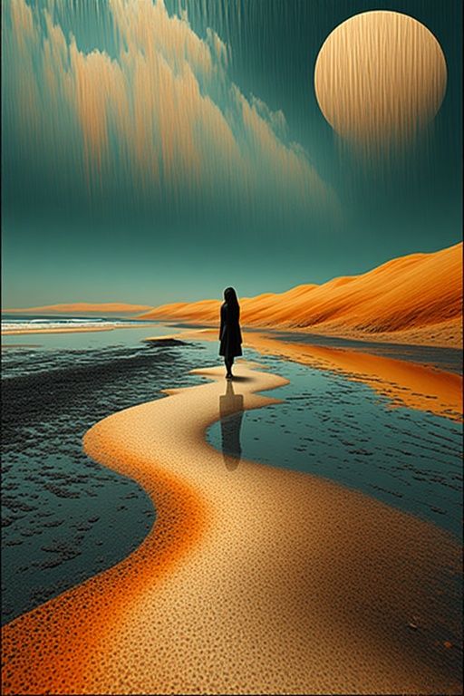 The dunes towards the dream