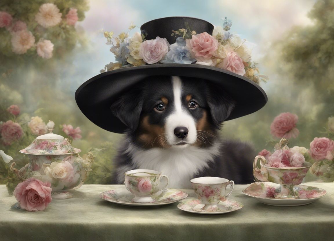 The blue tea set was chipped so today we are using the pink. I hope you like it.